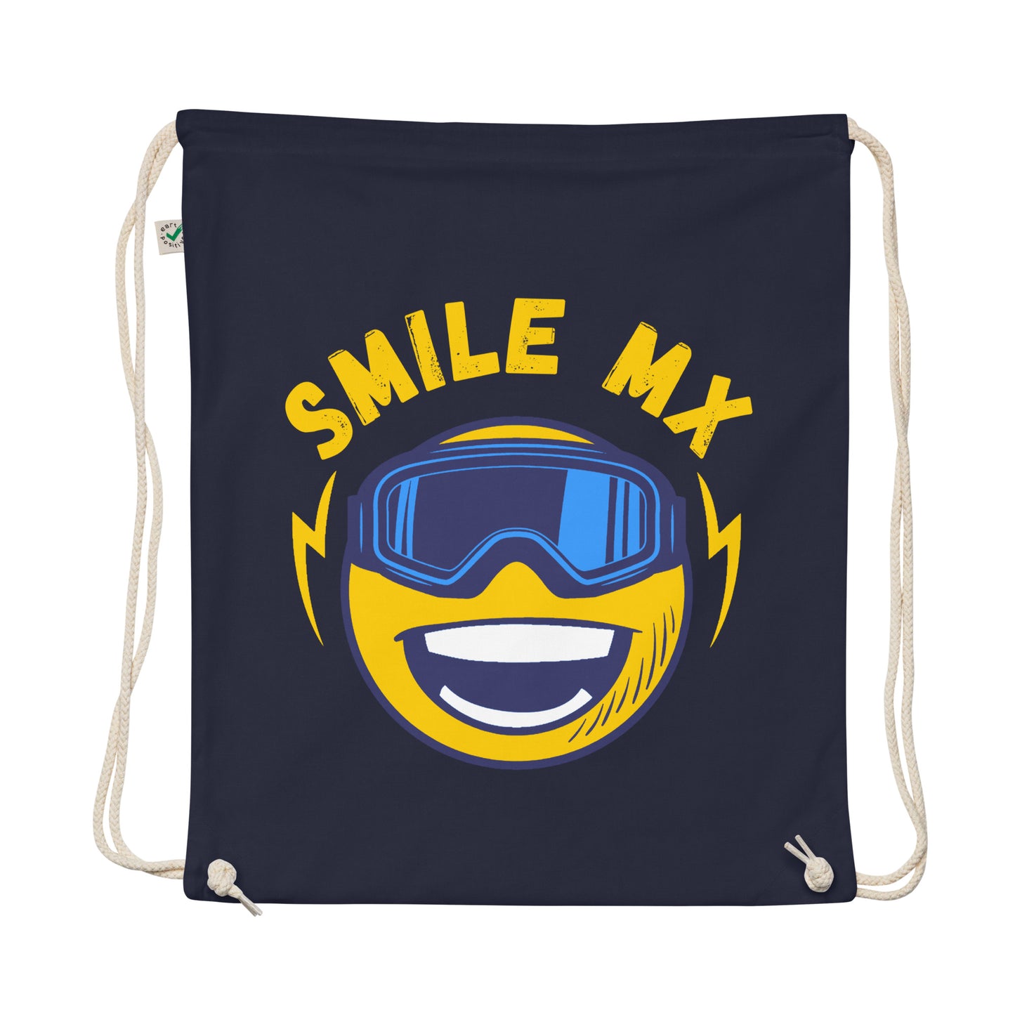 Smile MX - Organic cotton drawstring bag