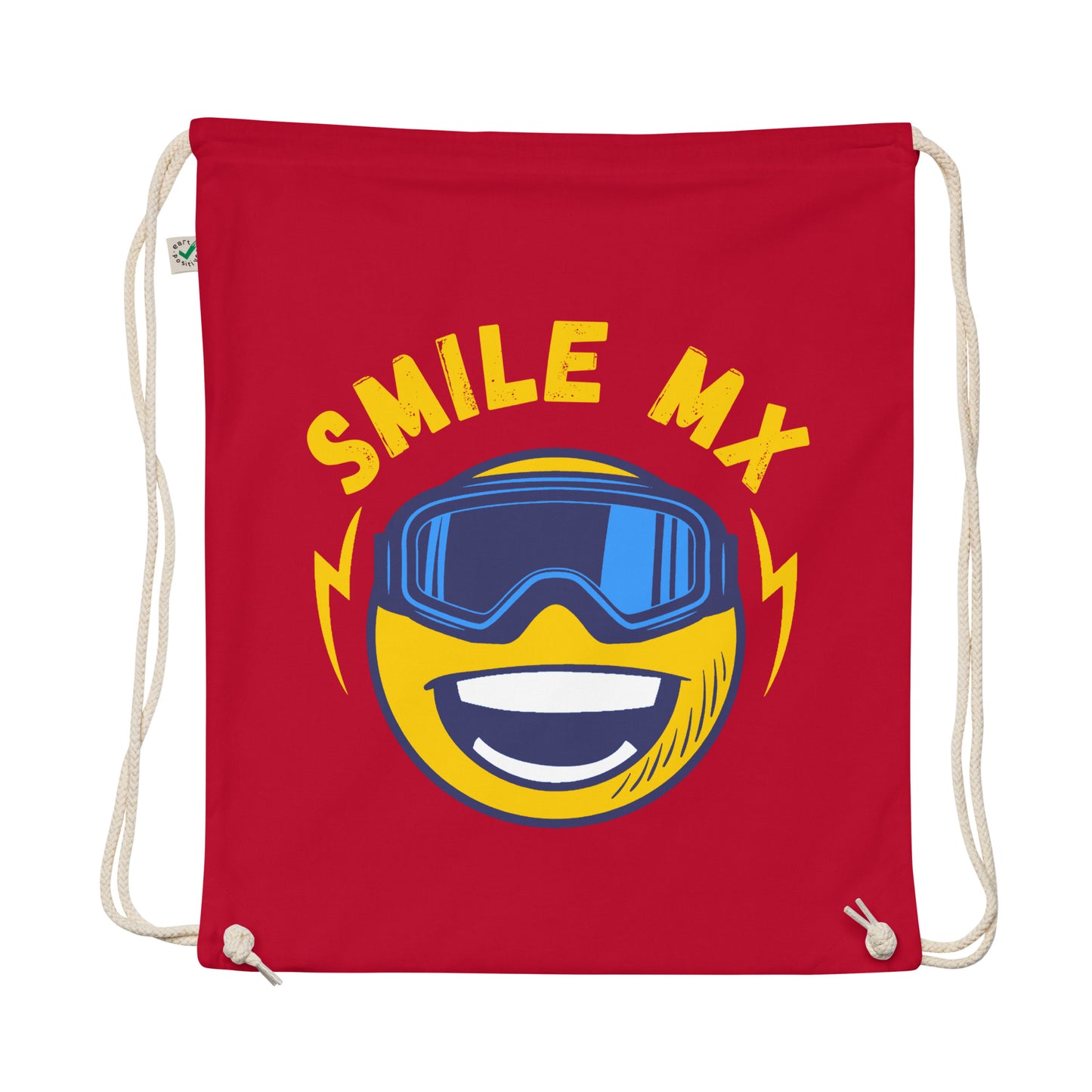 Smile MX - Organic cotton drawstring bag