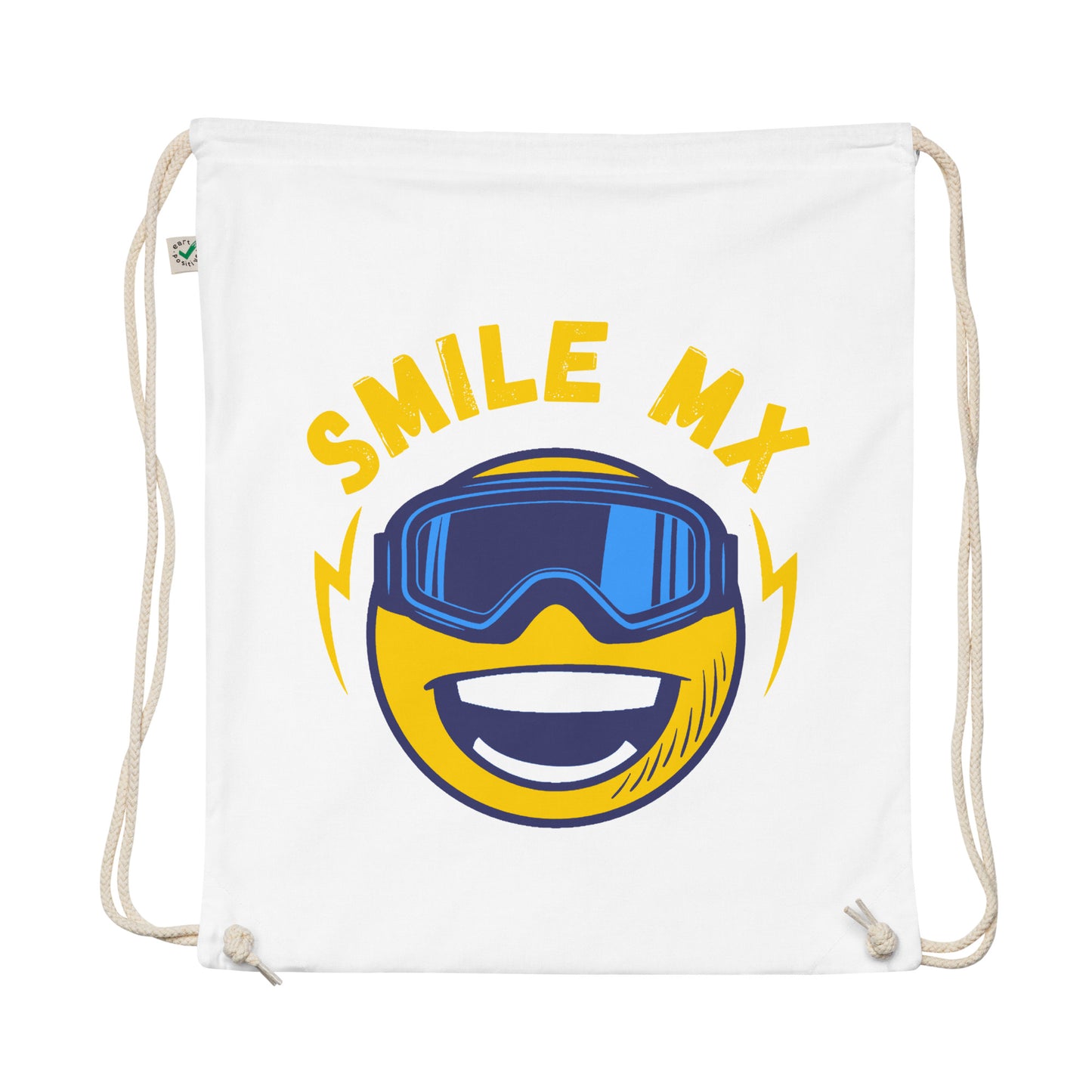 Smile MX - Organic cotton drawstring bag