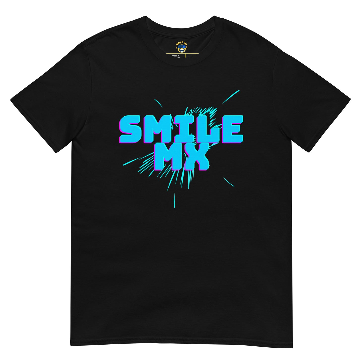 Smile MX Electric Blue - Men's T-Shirt
