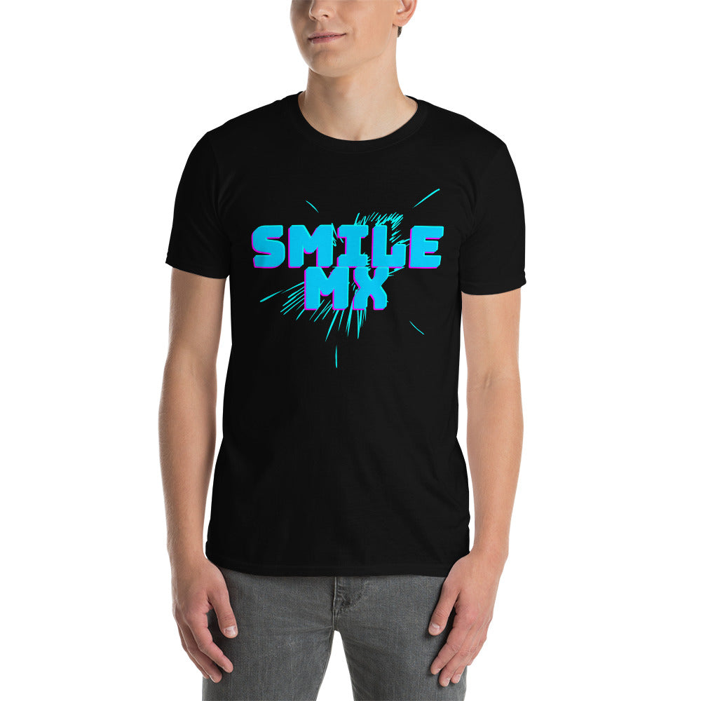 Smile MX Electric Blue - Men's T-Shirt