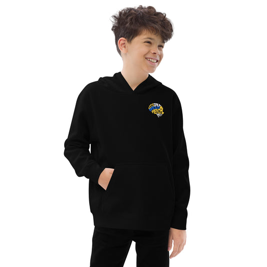 Let's Talk About Mental Health - Kids fleece hoodie