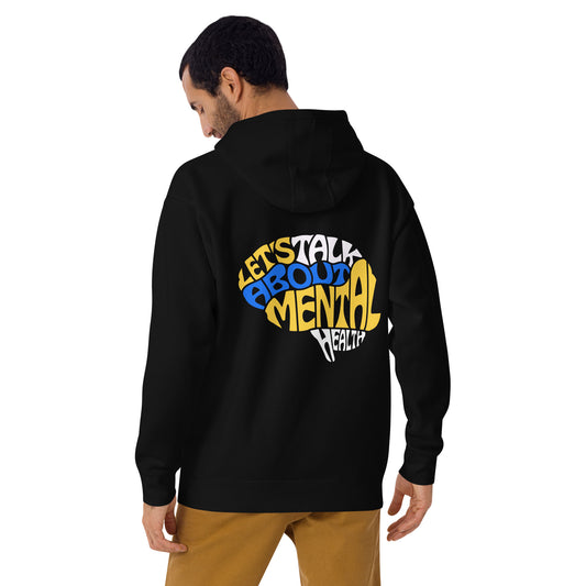 Let's Talk About Mental Health - Men's Hoodie