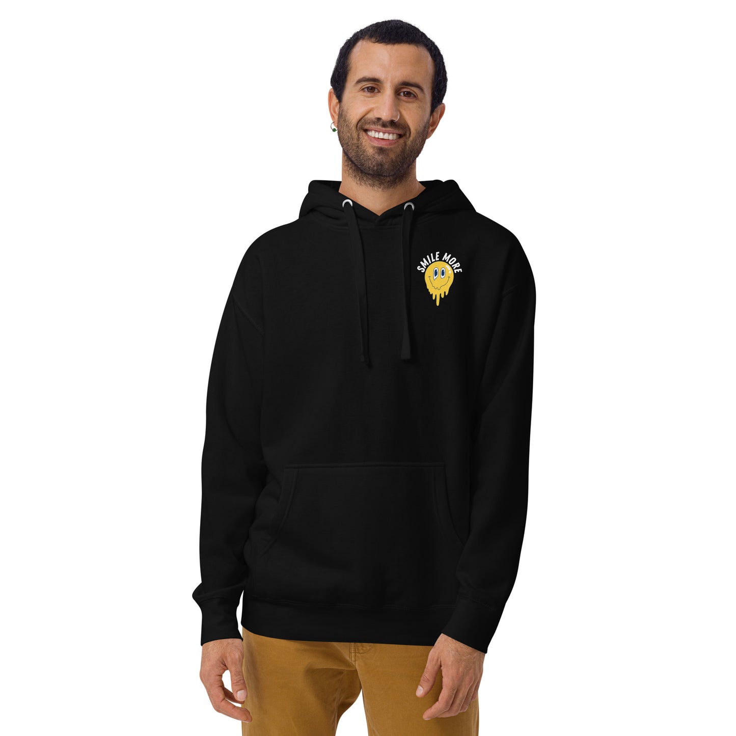 Smile More - Men's Hoodie