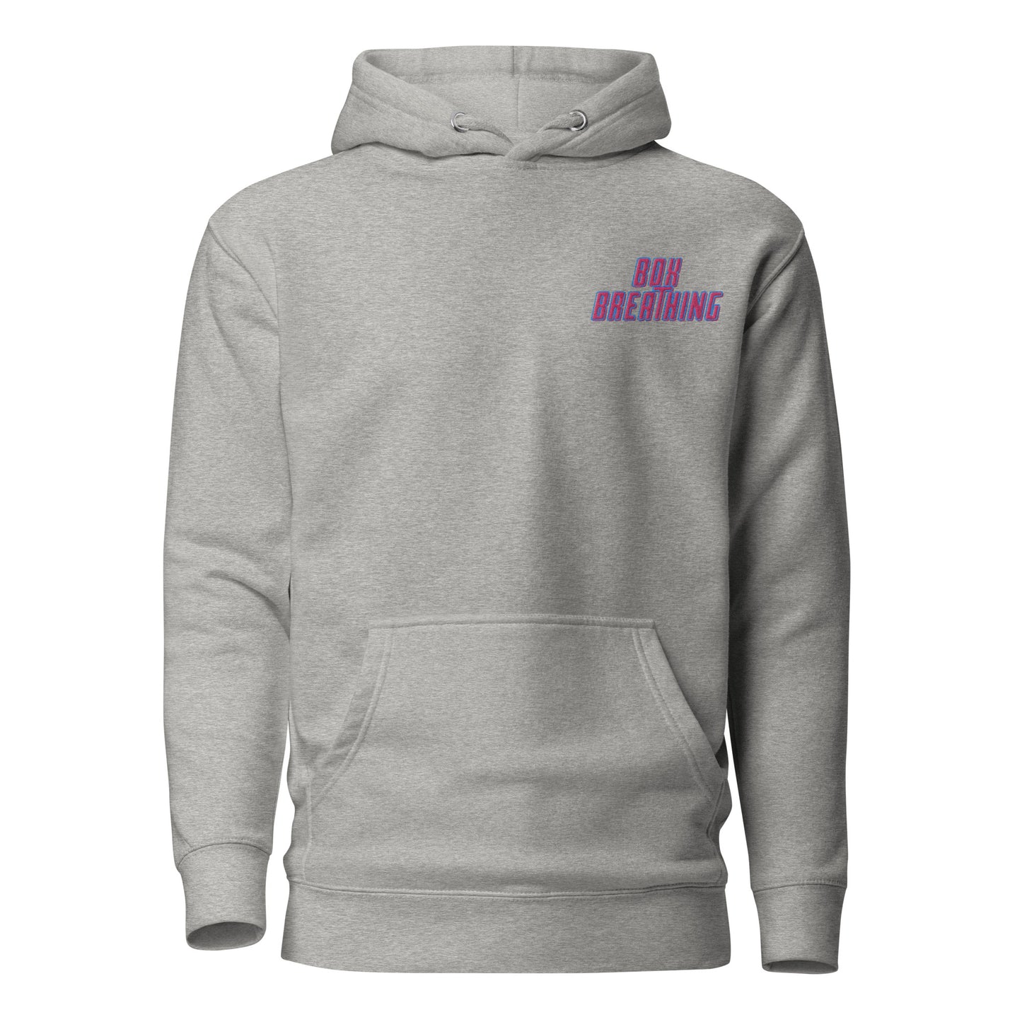 Box Breathing-Pink & Teal Unisex Hoodie