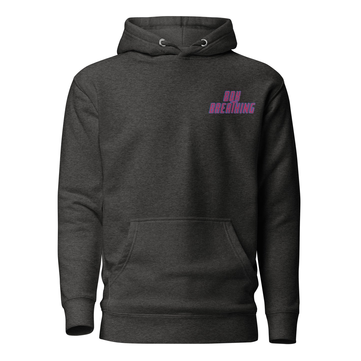 Box Breathing-Pink & Teal Unisex Hoodie