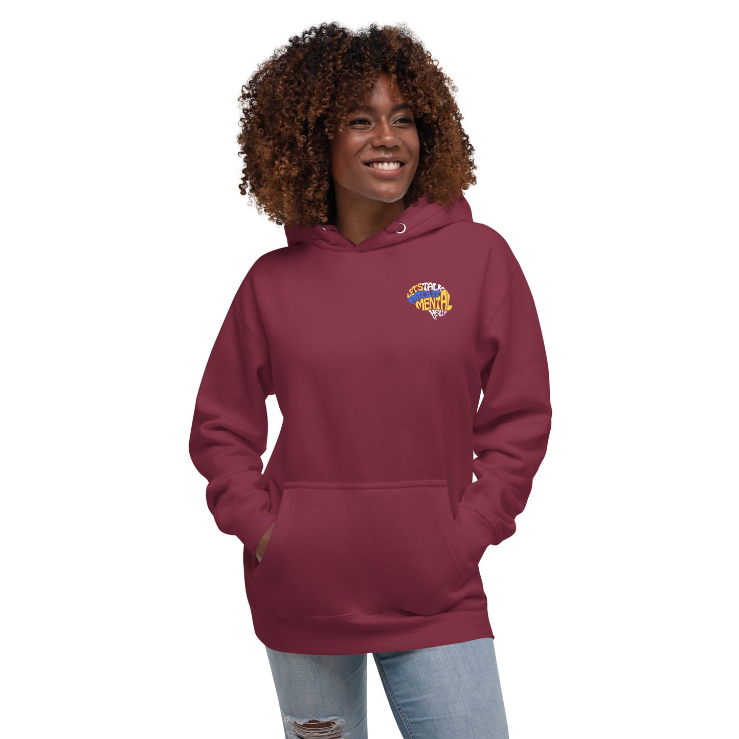 Let's Talk About Mental Health - Unisex Hoodie