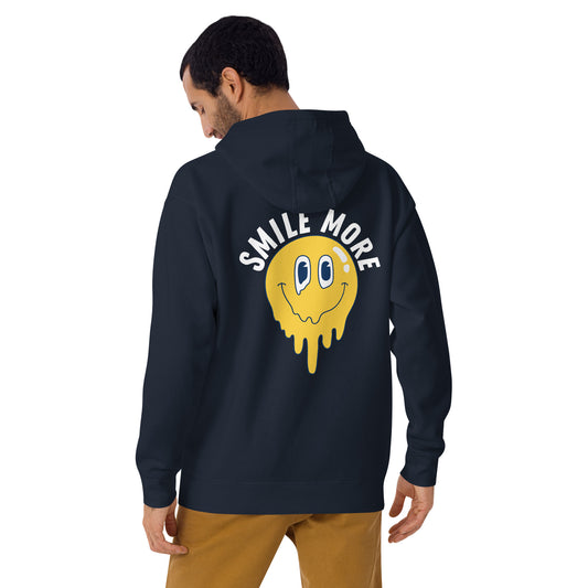 Smile More - Men's Hoodie